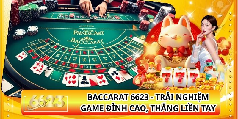 Baccarat 6623 - Trải Nghiệm Game Đỉnh Cao, Thắng Liền Tay